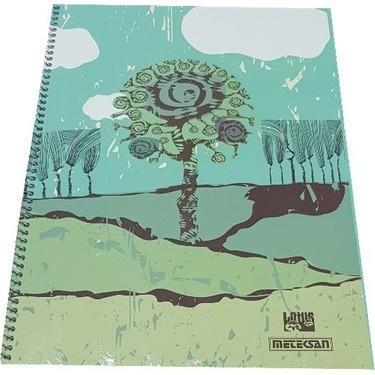 Meteksan A4 Lotus Sert Kapak Spiralli Defter 120-1 _18Meteksan Sert Kapak Spiralli Defter Lotus A4 120-1 _18 - Kirtasiyem.netSpiralli Sert Kapak Defterler