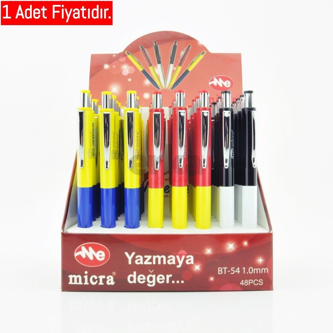 Micra Tükenmez Kalem Taraftar Bt-54 (1 Adet)Micra Tükenmez Kalem Taraftar Bt-54 - Kirtasiyem.netTükenmez Kalemler