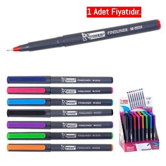 Mikro Fineliner Kalem M 2028-48 (1 Adet)Mikro Fineliner Kalem M 2028-48 - Kırtasiyem.netDövme Kalemleri