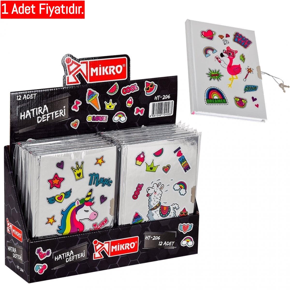 Mikro Hatıra Defteri Ht-206 (1 Adet)Mikro Hatıra Defteri Ht-206 - Kirtasiyem.netHatıra Defterleri