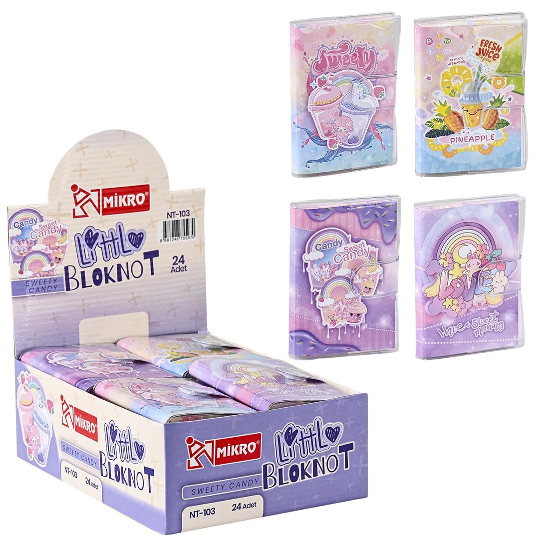 Mikro NT-103-24 Sweet Love Not Defteri Cetveller