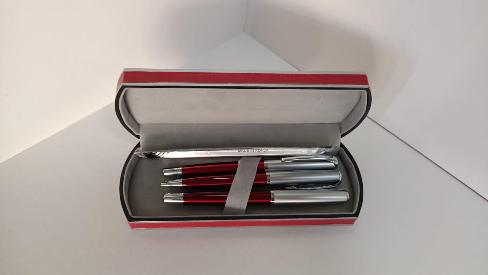 Mikro St. 1005-3 Satin 3Lü Takım Kalem BordoMikro St. 1005-3 Satin 3Lü Takım Kalem Bordo - Kirtasiyem.netTükenmez Kalemler