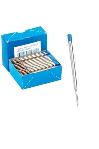 Mikro Tükenmez Kalem Yedeği Parker Metal Kısa Mavi Mikro Tükenmez Kalem Yedeği Parker Metal Kısa Mavi  - Kirtasiyem.netTükenmez Kalem Yedekleri