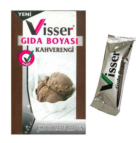 Misyon Visser Toz Gıda Boyası KahveMisyon Visser Toz Gıda Boyası Kahve - Kirtasiyem.netGıda Boyaları