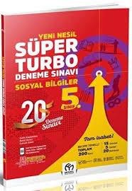 Model 5. Sınıf Süper Turbo Sosyal Bilgiler DenemeModel 5. Sınıf Süper Turbo Sosyal Bilgiler Deneme - Kirtasiyem.net5.Sınıf