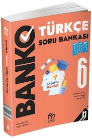 Model 6. Sınıf Banko Türkçe Soru Bankası1.Sınıf