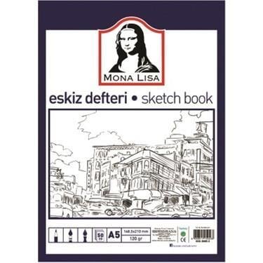 Monalisa Eskiz Defteri A5 120 G 50 Yp Telli        --MN13-5Monalisa Eskiz Defteri A5 120 G 50 Yp Telli        --MN13-5 - Kirtasiyem.netEskiz Defterleri
