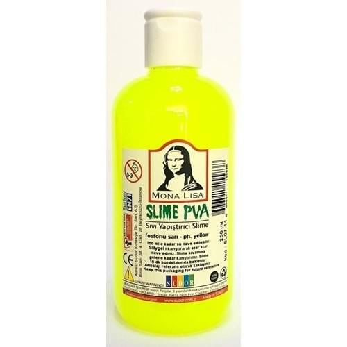 Monalisa Slime 250 Ml Fosforlu Sarı        --SL07-11Monalisa Slime 250 Ml Fosforlu Sarı        --SL07-11 - Kirtasiyem NetSlime