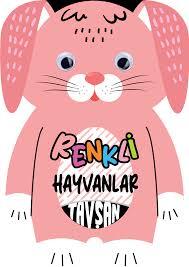 Morelma Colourful Animals Rabbit İngilizce Boyama KitabıŞiir Kitapları