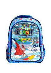Muggle Mu-0044 Cute Shark Mavi Okul ÇantasıMuggle Mu-0044 Cute Shark Mavi Okul Çantası - Kirtasiyem.netOkul Çantaları