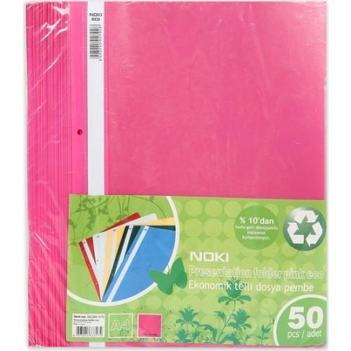 Noki Eco Telli Dosya Koyu Pembe 50 liNoki Eco Telli Dosya Koyu Pembe - Kirtasiyem.netTelli Dosyalar