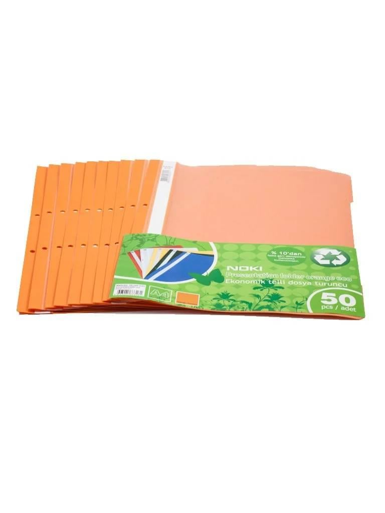 Noki Eco Telli Dosya Turuncu  50 liNoki Eco Telli Dosya Turuncu  - Kirtasiyem.netTelli Dosyalar