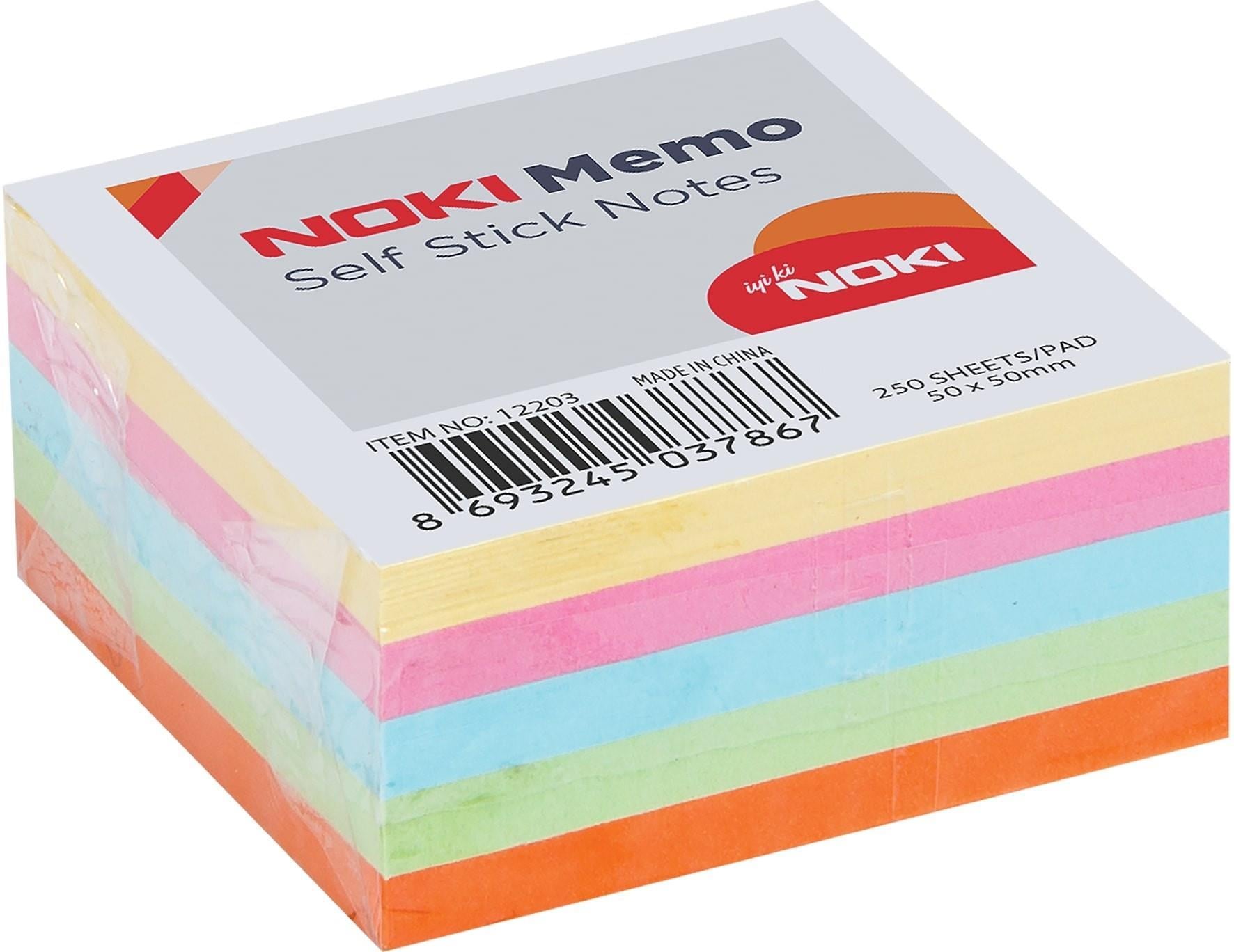 Noki Memo Pastel Küp Blok 50X50 No:12203Noki Memo Pastel Küp Blok 50X50 No:12203 - Kirtasiyem.netKüpnotluklar