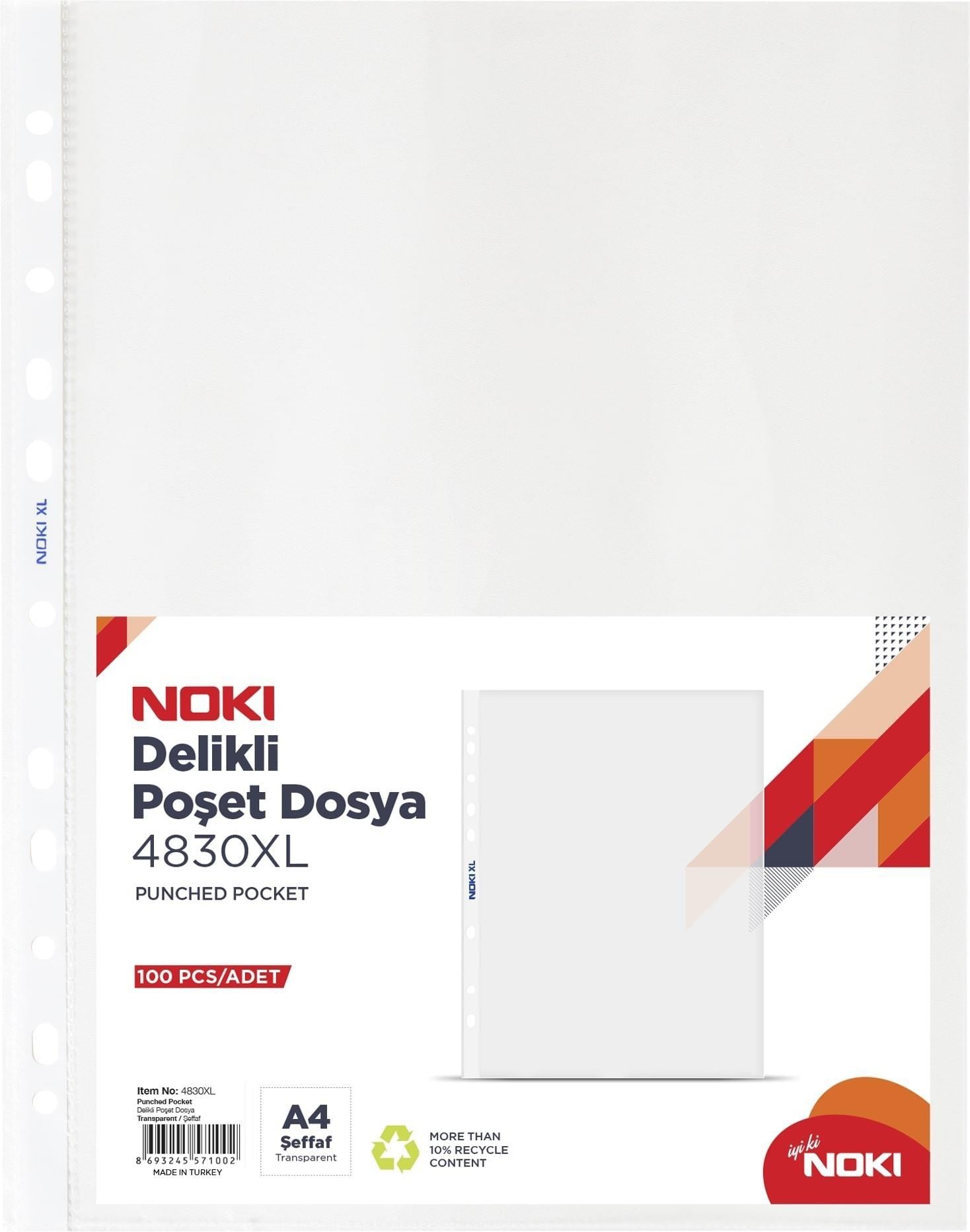 Noki Poşet Dosya Xl 100 LüNoki Poşet Dosya Xl 100 Lü - Kirtasiyem.netPoşet Dosyalar
