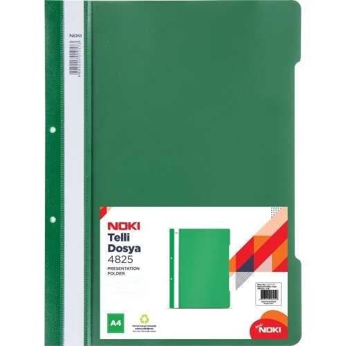 Noki Xl Telli Dosya Yeşil 25 liNoki Xl Telli Dosya Yeşil  - Kirtasiyem.netTelli Dosyalar