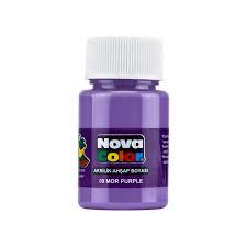 Nova Color Akrilik Boya Şişe 30 Cc Mor Nc-177Akrilik Boyalar	