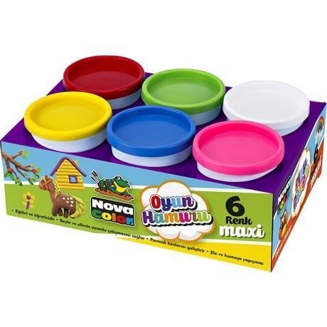 Nova Color Oyun Hamuru Maxi 6 Li Nc-4107Nova Color Oyun Hamuru Maxi 6 Li Nc-4107 - Kirtasiyem.netOyun Hamurları