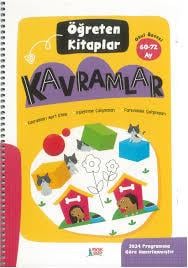 Öğreten Kitaplar - Kavramlar 60-72 AyOkul Öncesi 6 Ay - 5 Yaş 