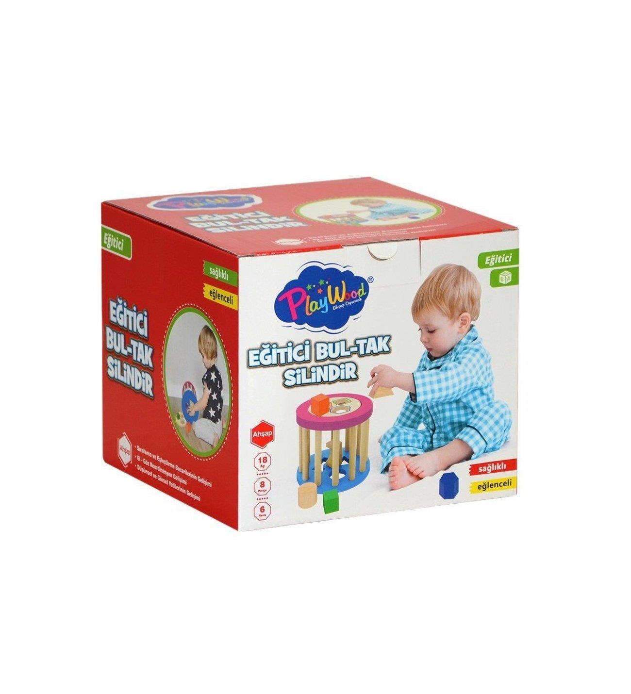 Onyıl Ony-374 Ahşap Eğitici Silindir Bul-TakOnyıl Ony-374 Ahşap Eğitici Silindir Bul-Tak - Kirtasiyem.netEğitici Materyaller
