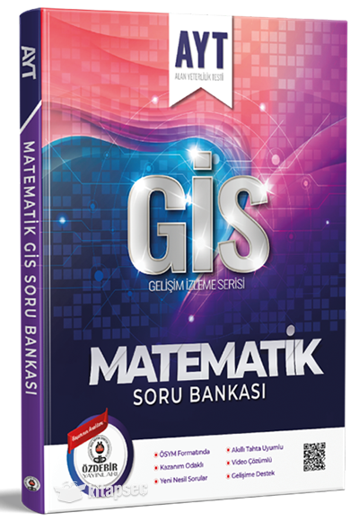 Özdebir Ayt / Matematik Gis Soru Bankası Özdebir Ayt / Matematik Gis Soru Bankası  - Kirtasiyem.netAYT