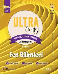 Palme 7. Sınıf Ultra Fen Bilimleri Haftalık Kazanım Kavrama DenemeleriPalme 7. Sınıf Ultra Fen Bilimleri Haftalık Kazanım Kavrama Denemeleri - Kirtasiyem.net7.Sınıf