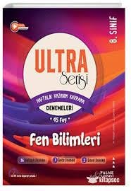 Palme 8. Sınıf Ultra Fen Bilimleri Haftalık Kazanım Kavrama DenemeleriPalme 8. Sınıf Ultra Fen Bilimleri Haftalık Kazanım Kavrama Denemeleri - Kirtasiyem.net8.Sınıf