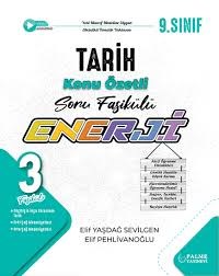 Palme 9. Sınıf Enerji Tarih Konu Özetli Soru Fasikülleri (3 Fasikül)4.Sınıf
