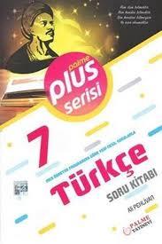 Palme Yayınları 7.Sınıf Plus Türkçe Soru KitabıPalme Yayınları 7.Sınıf Plus Türkçe Soru Kitabı - Kirtasiyem.net7.Sınıf