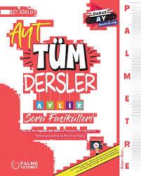 Palme Yayınları Yks Ayt Tüm Dersler Aylık Soru Fasikülü E.A.Palme Yayınları Yks Ayt Tüm Dersler Aylık Soru Fasikülü E.A. - Kirtasiyem.netTYT-AYT