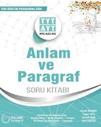 Palme Yks Tyt Ayt Anlam Ve Paragraf Soru Kitabı Palme Yks Tyt Ayt Anlam Ve Paragraf Soru Kitabı  - Kirtasiyem.netTYT-AYT