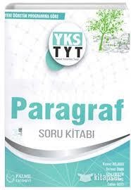 Palme Yks Tyt Paragraf Soru KitabıPalme Yks Tyt Paragraf Soru Kitabı - Kirtasiyem.netDiğer Kırtasiye Ürünleri