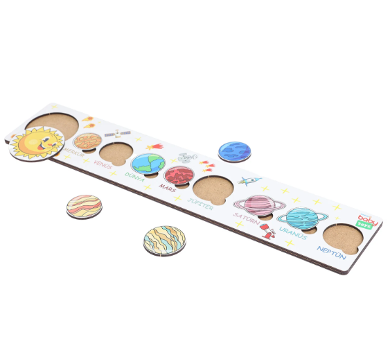Panda Montessori Gezegenler Puzzle Kg-9346