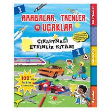 Parıltı  Arabalar, Trenler Ve Uçaklar Etkinlik Kitabı 1 (Çıkartmalı) 8.Sınıf