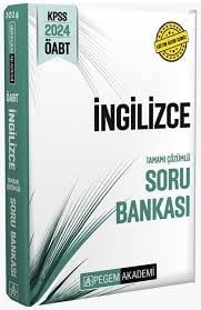 Pegem 2024 Kpss Öabt İngilizce Tamamı Çözümlü Soru BankasıKPSS Hazırlık