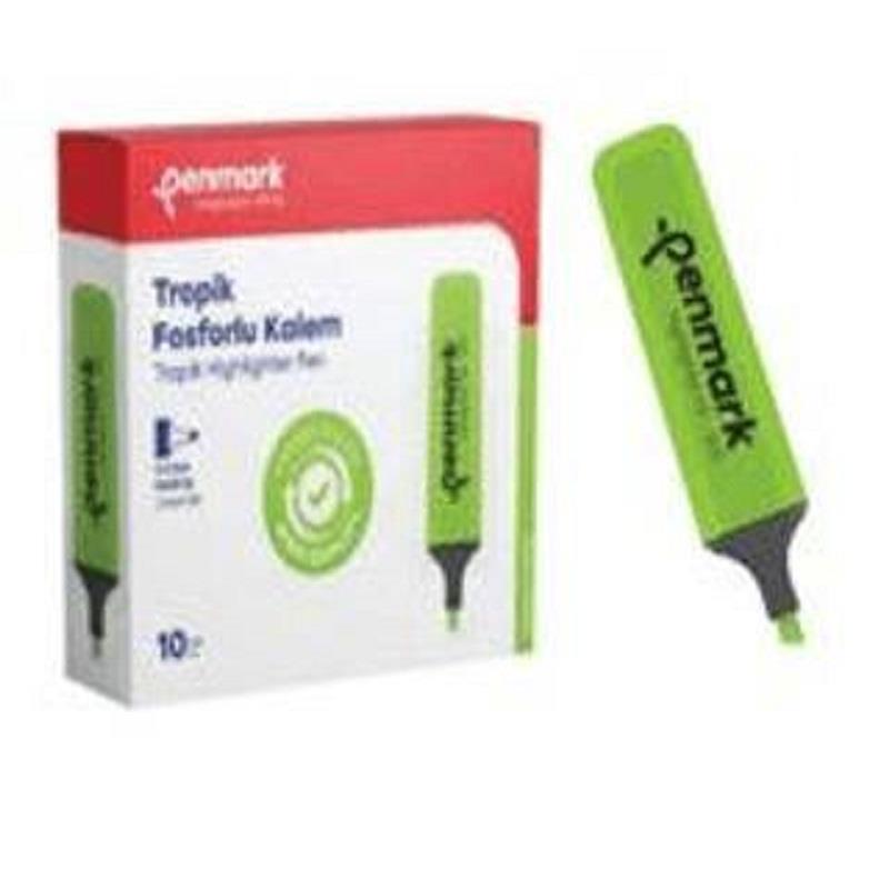 Penmark Tropik Fosforlu Kalem LimePenmark Tropik Fosforlu Kalem Lime - Kirtasiyem.netFosforlu Kalemler