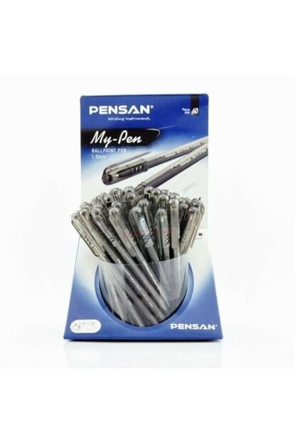 Pensan My Pen Tükenmez Kalem Siyah 60 lı StandPensan My Pen Tükenmez Kalem Siyah 60 lı Stand - Kirtasiyem.netTükenmez Kalemler