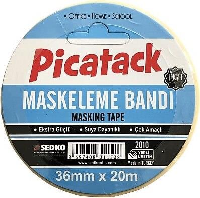 Picatack Maskeleme Bandı 36X20 KV 008Picatack Maskeleme Bandı 36X20 KV 008 - Kirtasiyem.netMaskeleme Bantları