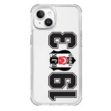 Piolent BJKCASE24004-iPhone13 Beşiktaş 1903 Şeffaf Telefon KılıfıTelefon