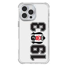 Piolent BJKCASE24004-iPhone16Pro Beşiktaş 1903 Şeffaf Telefon KılıfıTelefon