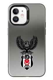 Piolent BJKCASE24005-iPhone12 Beşiktaş Kartal Logo Telefon KılıfıTelefon