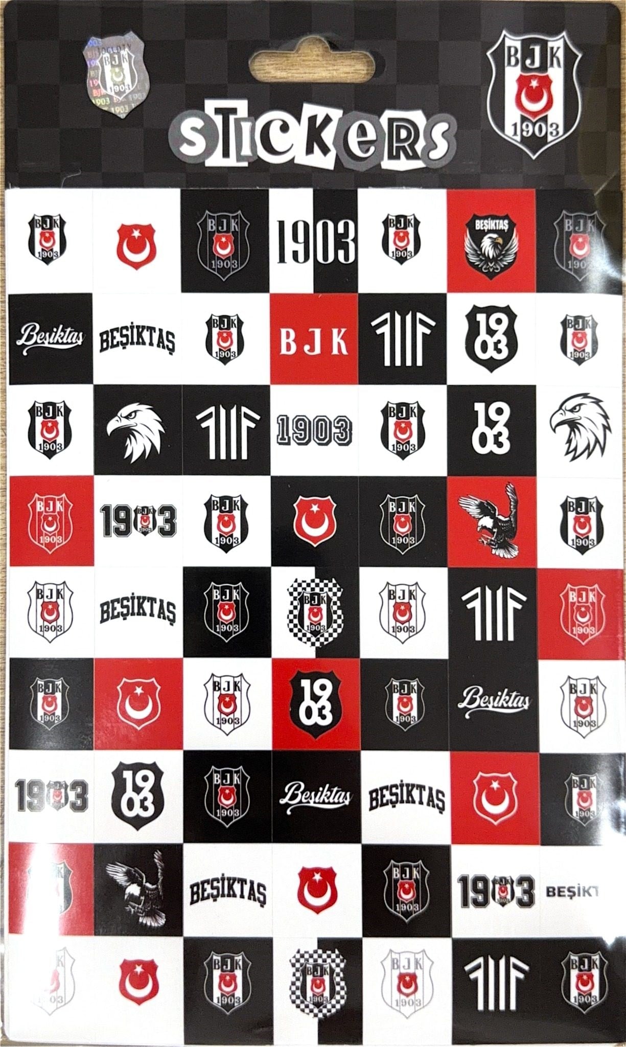 Piolent BJKST26010 Beşiktaş Icon Sticker SheetStickerlar