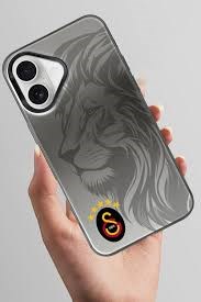 Piolent GSCASE25039-iPhone16 Galatasaray 5 Yıldız Aslan Premium Telefon KılıfıTelefon