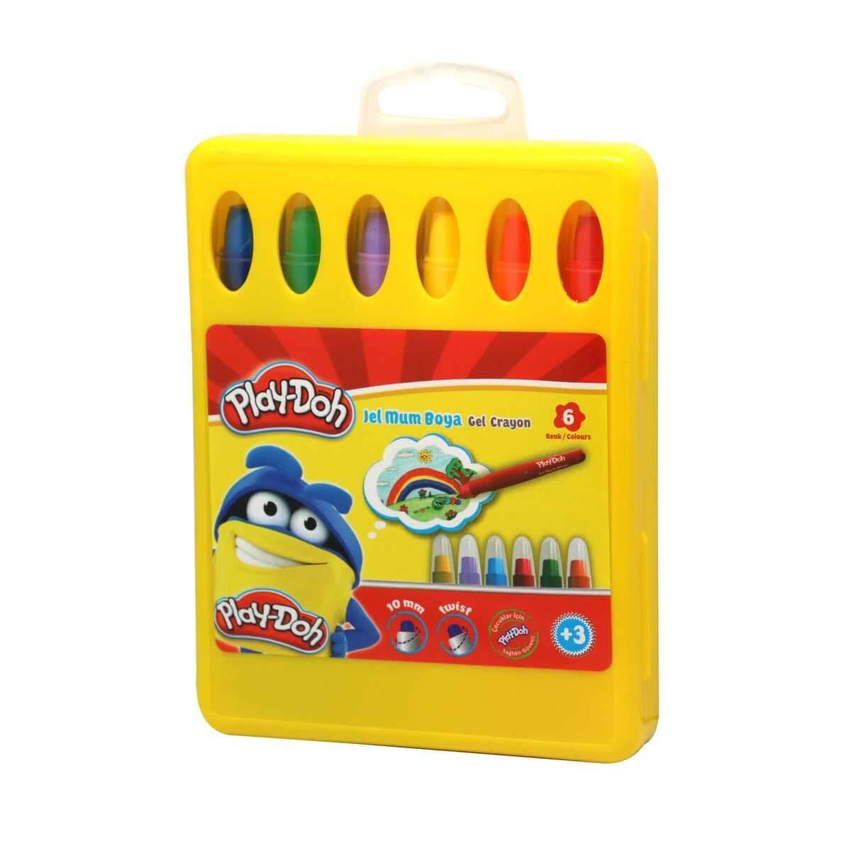 Play-Doh Jel Crayon 6 Renk Pp BoxPlay-Doh Jel Crayon 6 Renk Pp Box - Kırtasiyem.netMum Boyalar