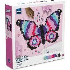Plus-Plus Puzzle By Number Butterfly 800Pcs