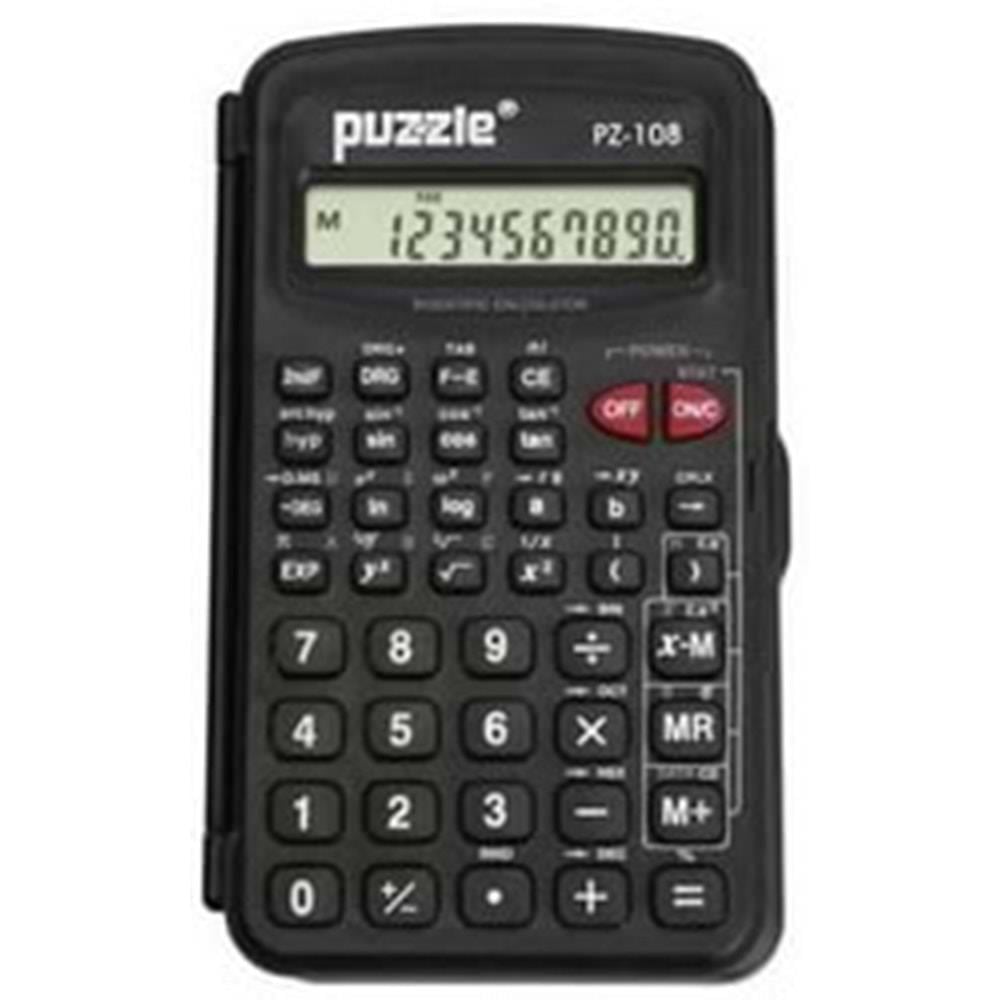Puzzle Hesap Makinesi PS-108Puzzle Hesap Makinesi PS-108 - Kirtasiyem.netHesap Makineleri