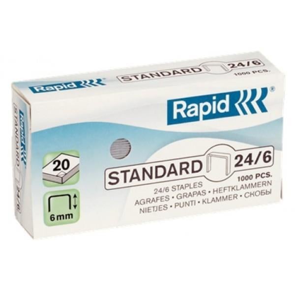 Rapid Zımba Teli 24/6 StandartRapid Zımba Teli 24/6 Standart - Kirtasiyem.netZımba Telleri