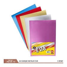 Red Apple Eva Metalik Eva-10 A4 Red Apple Eva Metalik Eva-10 A4 1*60 Poşet - Kirtasiyem.netEvalar