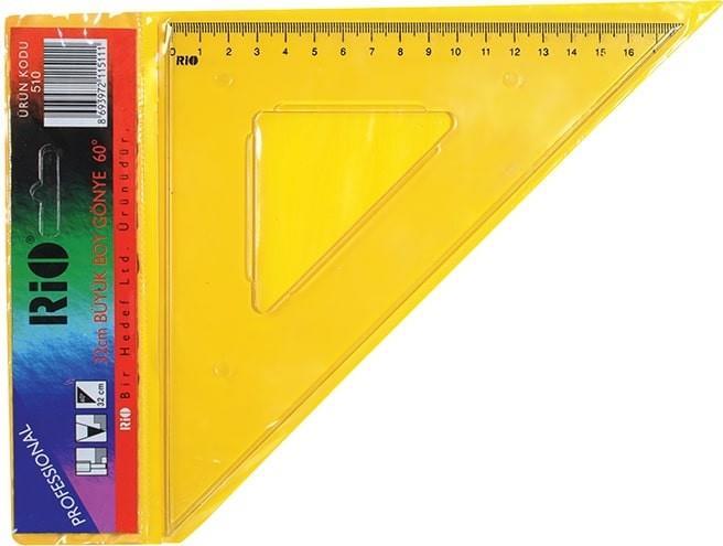 Rio Gönye 32 Cm 45 Derece Büyük Boy Rio Gönye 32 Cm 45 Derece Büyük Boy  - Kirtasiyem.netGönye Ve İletkiler