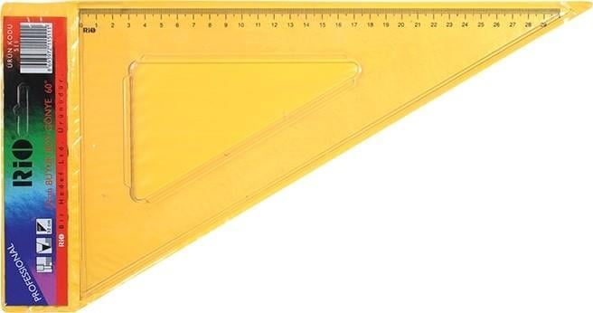 Rio Gönye 32 Cm 60 Derece Büyük Boy Rio Gönye 32 Cm 60 Derece Büyük Boy  - Kirtasiyem.netGönye Ve İletkiler