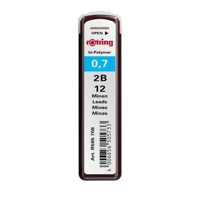 Rotring Hi-Polymer Kurşun Kalem Ucu 0.7 Mm (2B)Rotring Hi-Polymer Kurşun Kalem Ucu 0.7 Mm (2B) - Kirtasiyem.netKurşun Kalemler